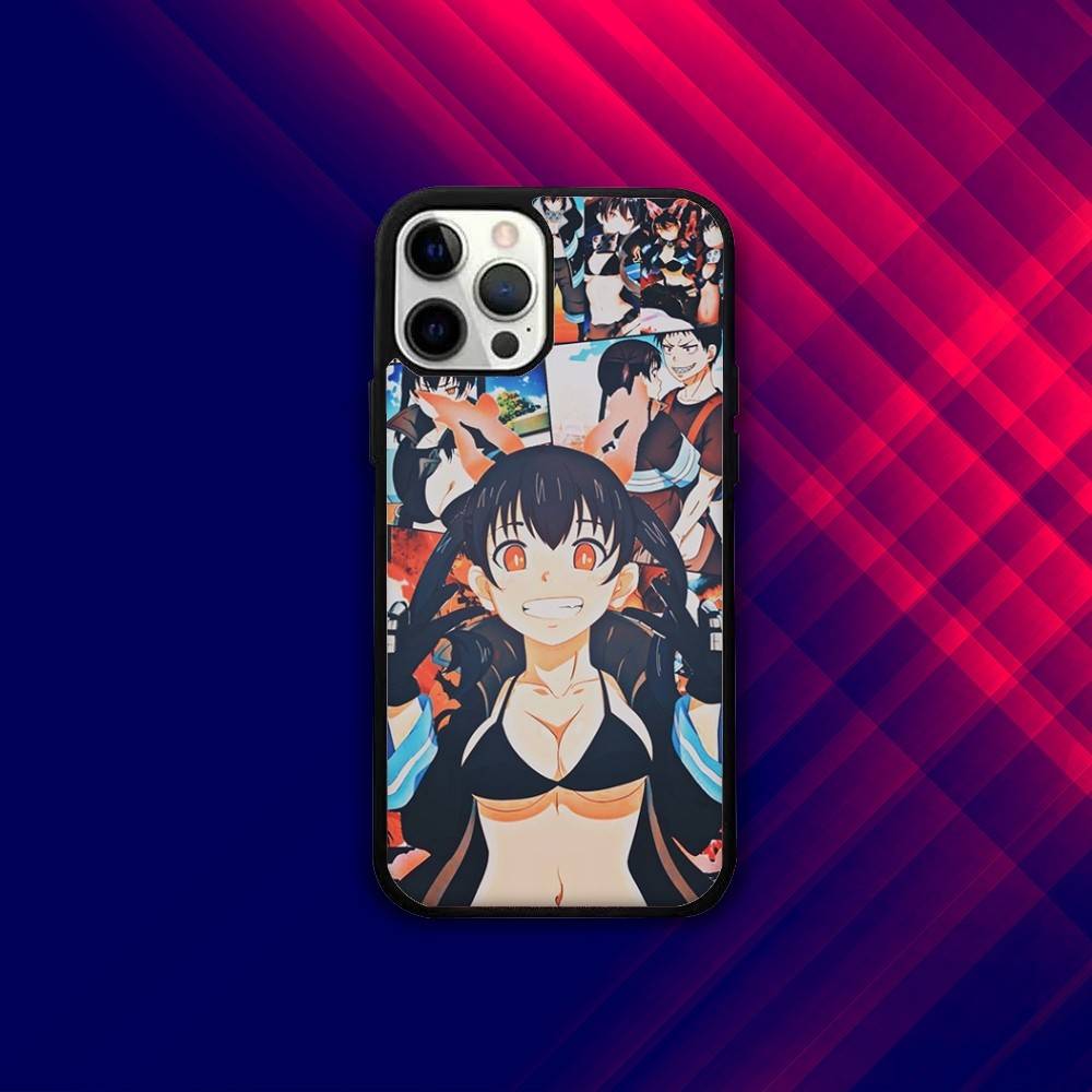 F-Fire F-Force Anime Phone Case For iPhone 16e,16,15,14,13,12,11,Plus,Pro,Max,Mini Magsafe Magnetic Wireless Charging