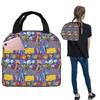 BFDI Four BFB Insulated Lunch Bag for Women Children Leakproof Food Boxes Thermal Lunch Box Tote