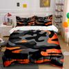 Camouflage Themed Outdoor Gear Set Kid'S And Adults' Bedroom Decor, Exquisite Three-Piece Bedding Set Gift