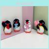Penguin Plush Keychain With Fish Shape Soft Toy For Girls And Boys