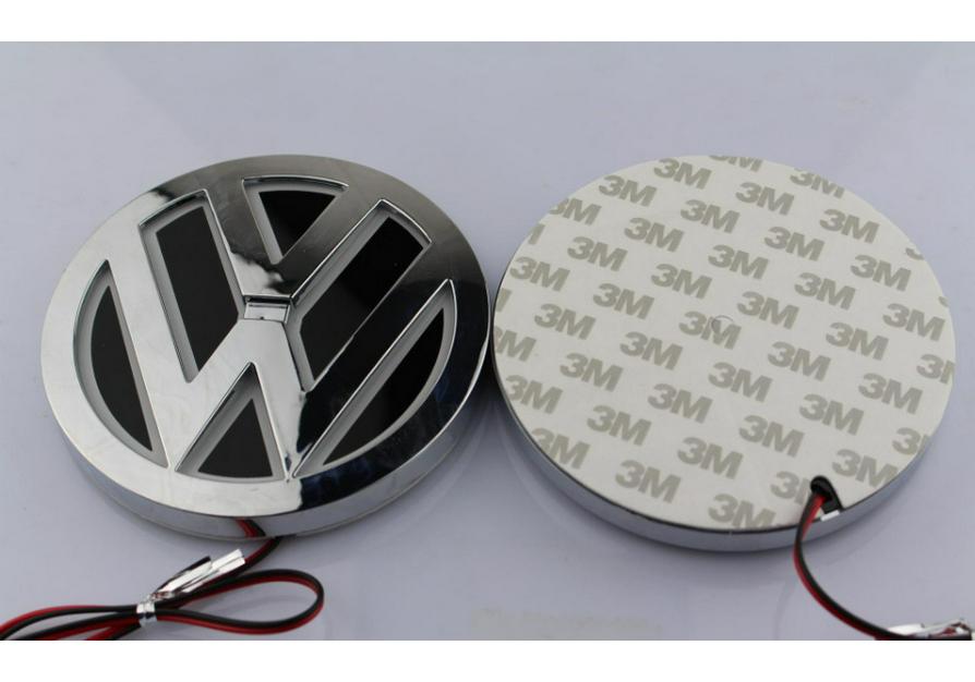 5D LED Illuminated Volkswagen Rear Trunk Emblem for Golf 6, Magotan, Tiguan, Bora