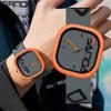 SANDA Brand Fashion Sports Men's Quartz Watch Luxury Casual Waterproof Silicone Strap Men Clock Simple Design Men Wristwatch