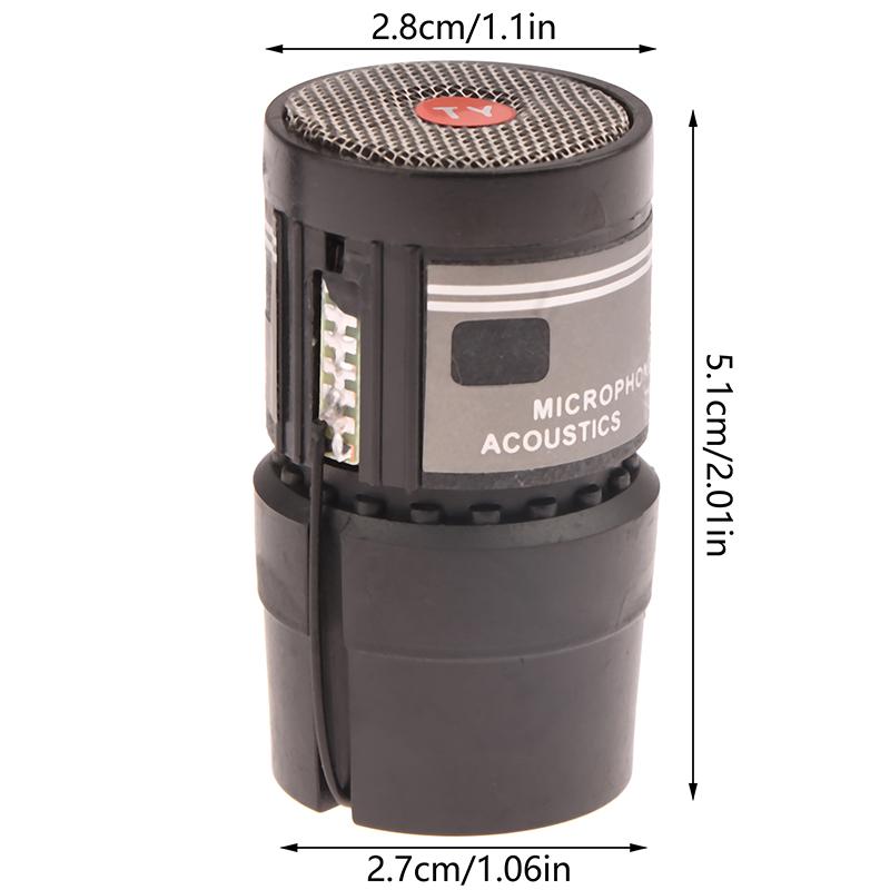 

1 шт. 502 Микрофонный сменный картридж Капсула Для ручного микрофона Проводной микрофон Головка Сердечник Высокое качество