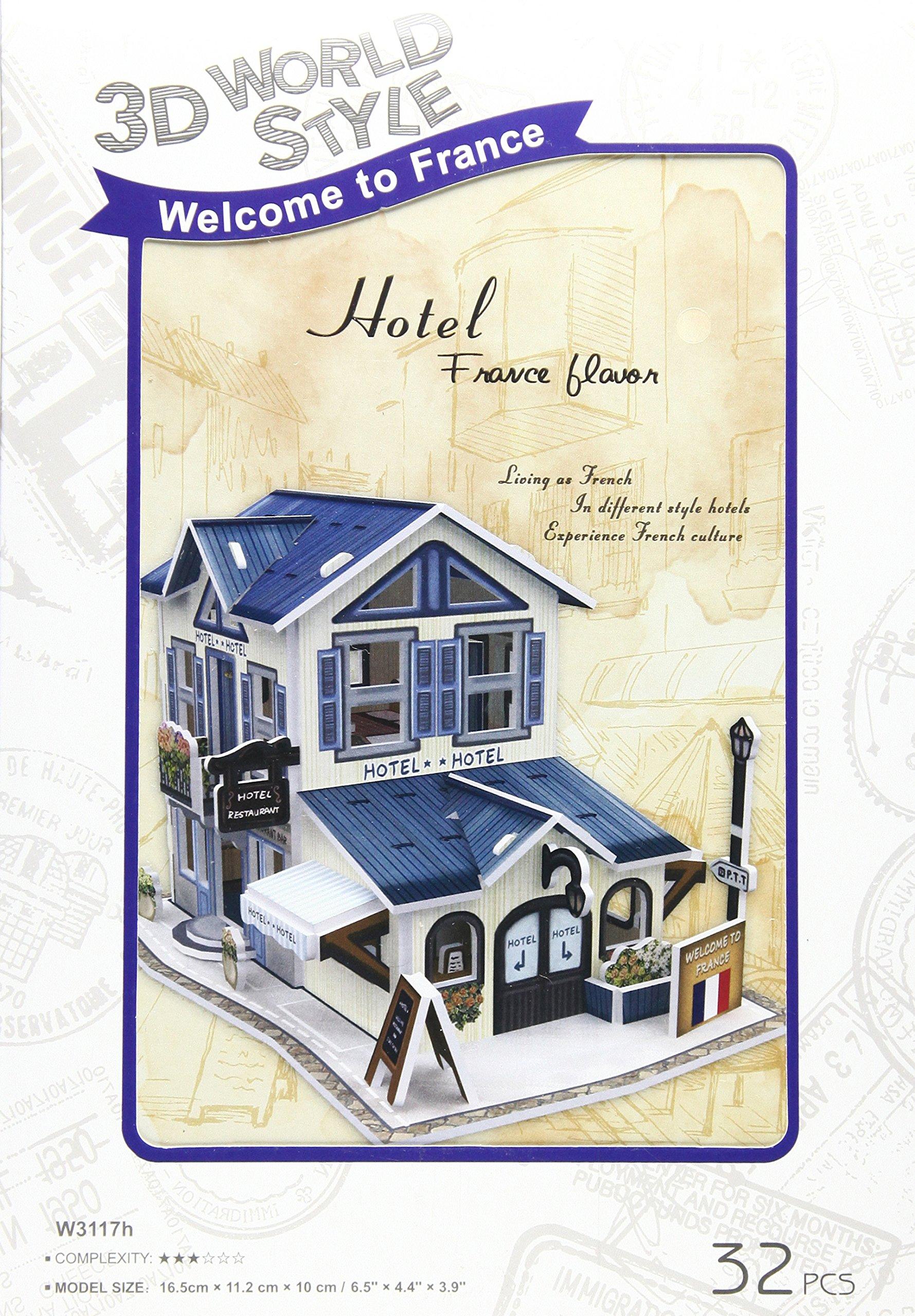 

3D 3D пазл 3D World Style Series Отель W3117h