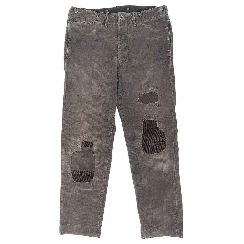 RRL Men's Brown Corduroy Patchwork Pants, Size 32x30 Bottoms 32x30 BrownUsed
