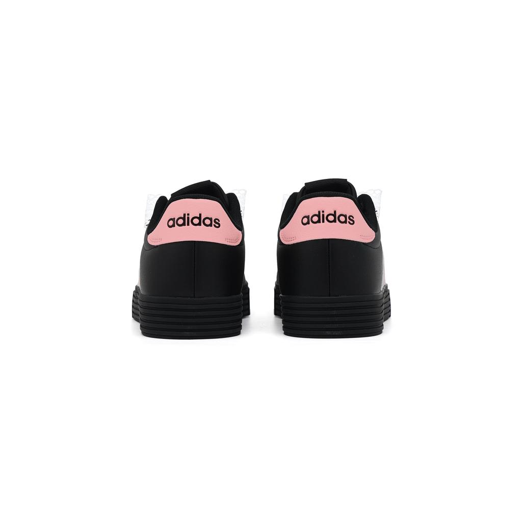 Adidas Daily Shell Head, Lace Leather Lightweight Low top Skateboard Shoes Unisex Pink 4.0 KH8004(Team2163--BOXS)