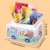 Early Educational Learning Motor Skills Development Gift Idea Infant Tissue Box Toy Montessori Style Tactile Pull Toy 10-count scarf