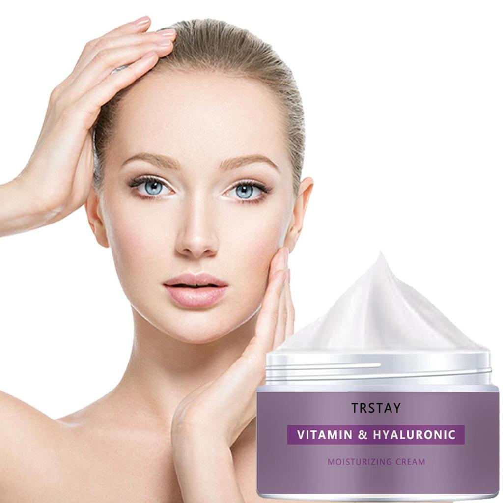 Natural moisturizing cream, firming, moisturizing, smoothing, increasing skin elasticity and elasticity hydrating and moisturizing