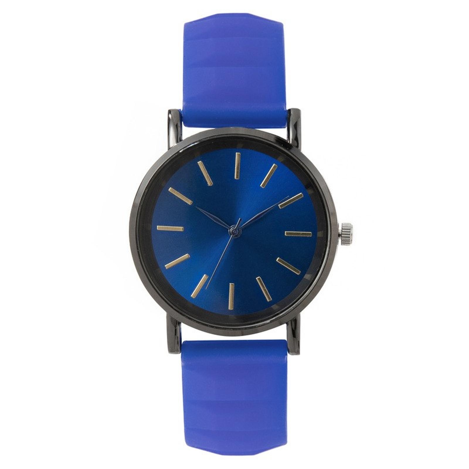 

Женские модные кожаные часы One Size синий