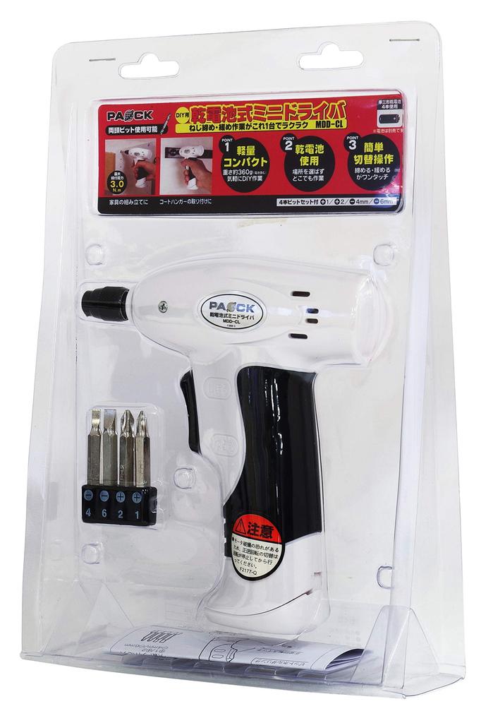 PAOCK mini driver Battery-powered MDD-CL