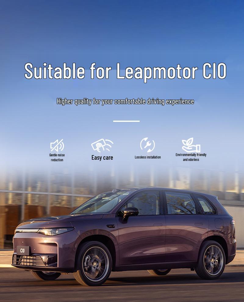 Leapmotor C10 TPE Πατάκια Πορτών Δαπέδου: Μοντέλο 25/26, Πλήρης Κάλυψη, Διπλής Στρώσης, Χρώμα Πρωτότυπου Αυτοκινήτου, Ανθεκτικό στη Βρωμιά & τη Φθορά.