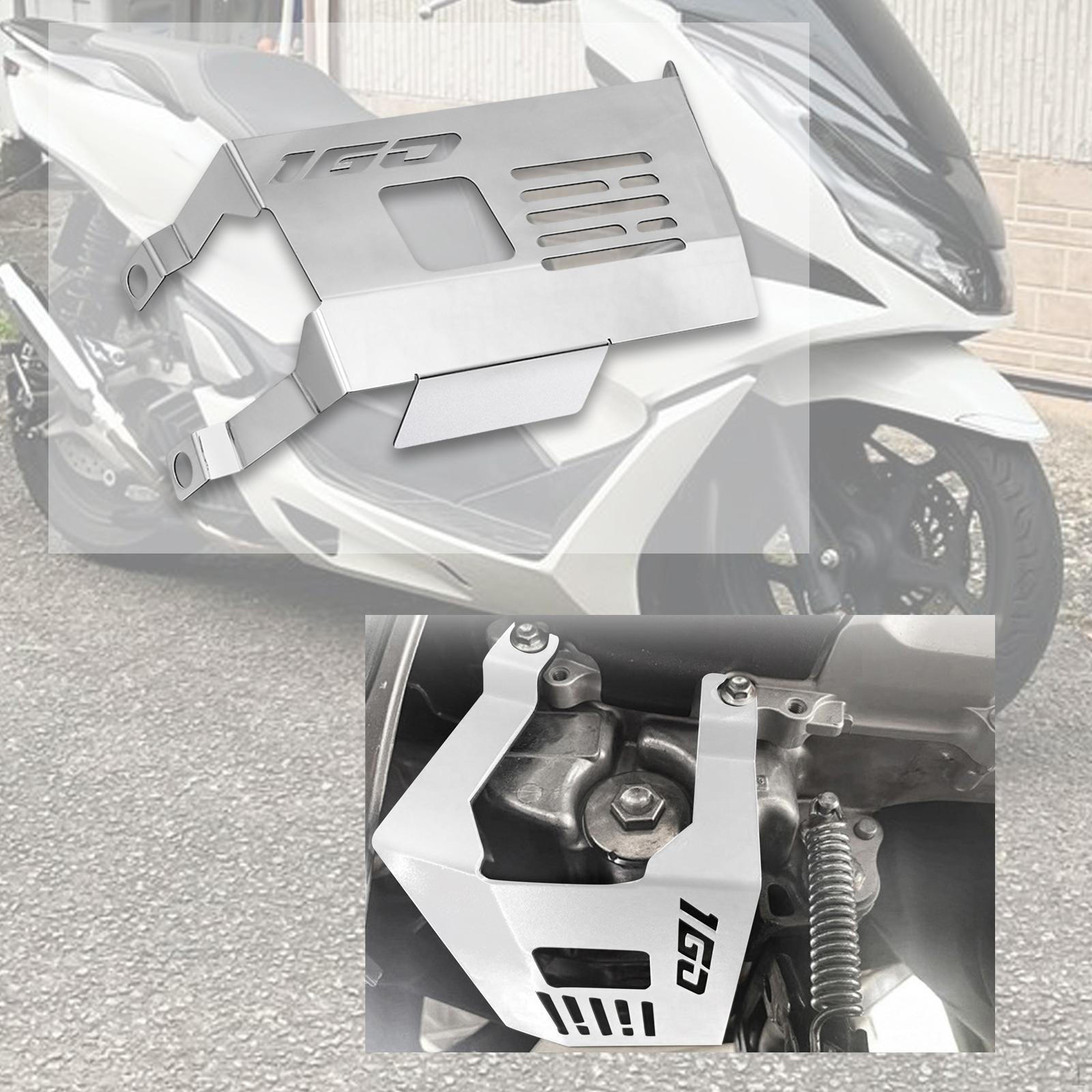 

Защитная рама двигателя мотоцикла из алюминиевого сплава для Pcx160, замена защитной пластины серебряный