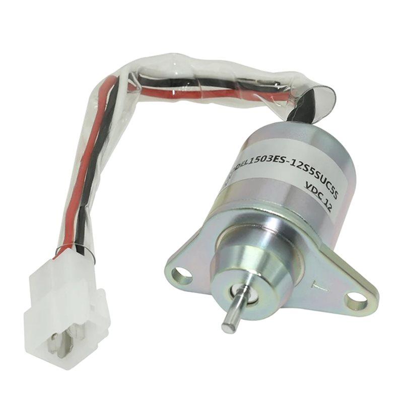 N62R-12V Fuel Shut Off Solenoid 1503ES-12S5SUC5S 119653-77950 M806808 For Yanmar 3TNE84 3TNE88 4TNE84 4TNE88 Engine