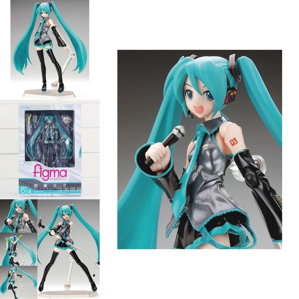 15cm Figurka Akcyjna Anime Vocaloid Hatsune Miku Figma Dla Dzieci W Pudełku**