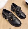 Fashion Plus Size 36-42 Platform Boots Autumn Winter Casual Ankle Boots Round Toe Comfortable Mid Heel Shoes for Women Botines Mujer
