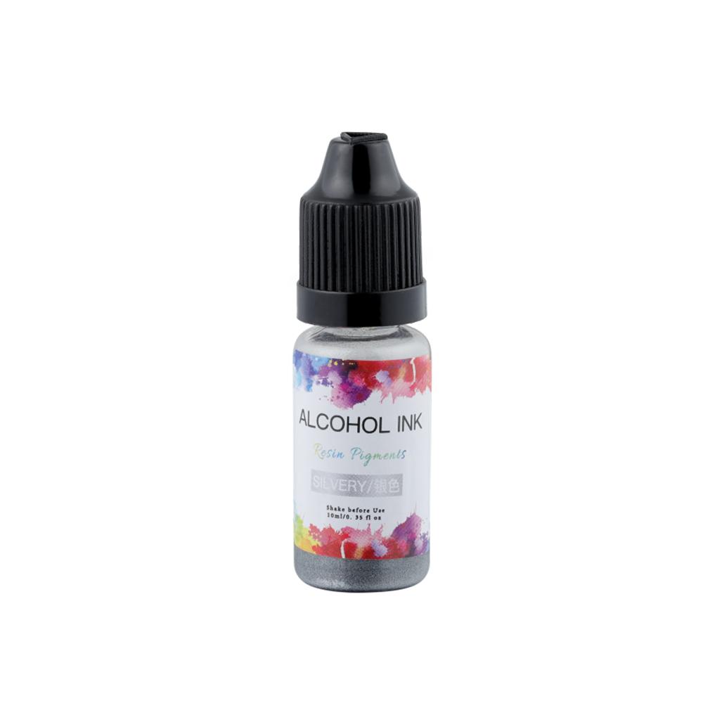 10ml Epoxy Resin Diffusion Pigment Resin Pigment Alcohol Ink Liquid Colorant Dye Diffusion Ink for Epoxy Dyeing Jewelry Making