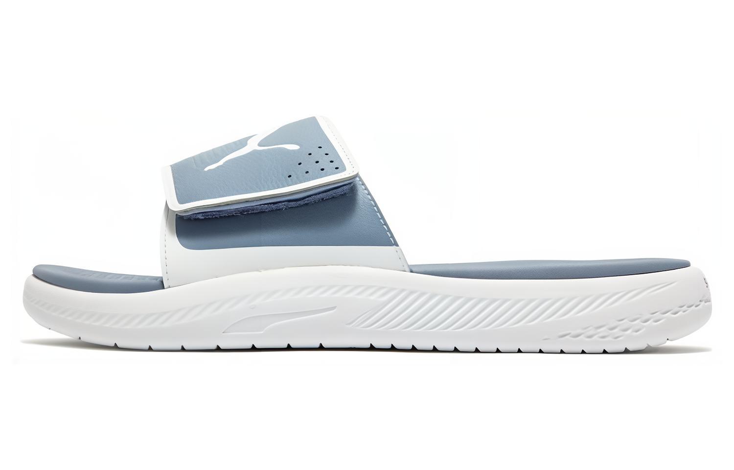 PUMA Softride Slide Filtered Ash White 382112-11 39