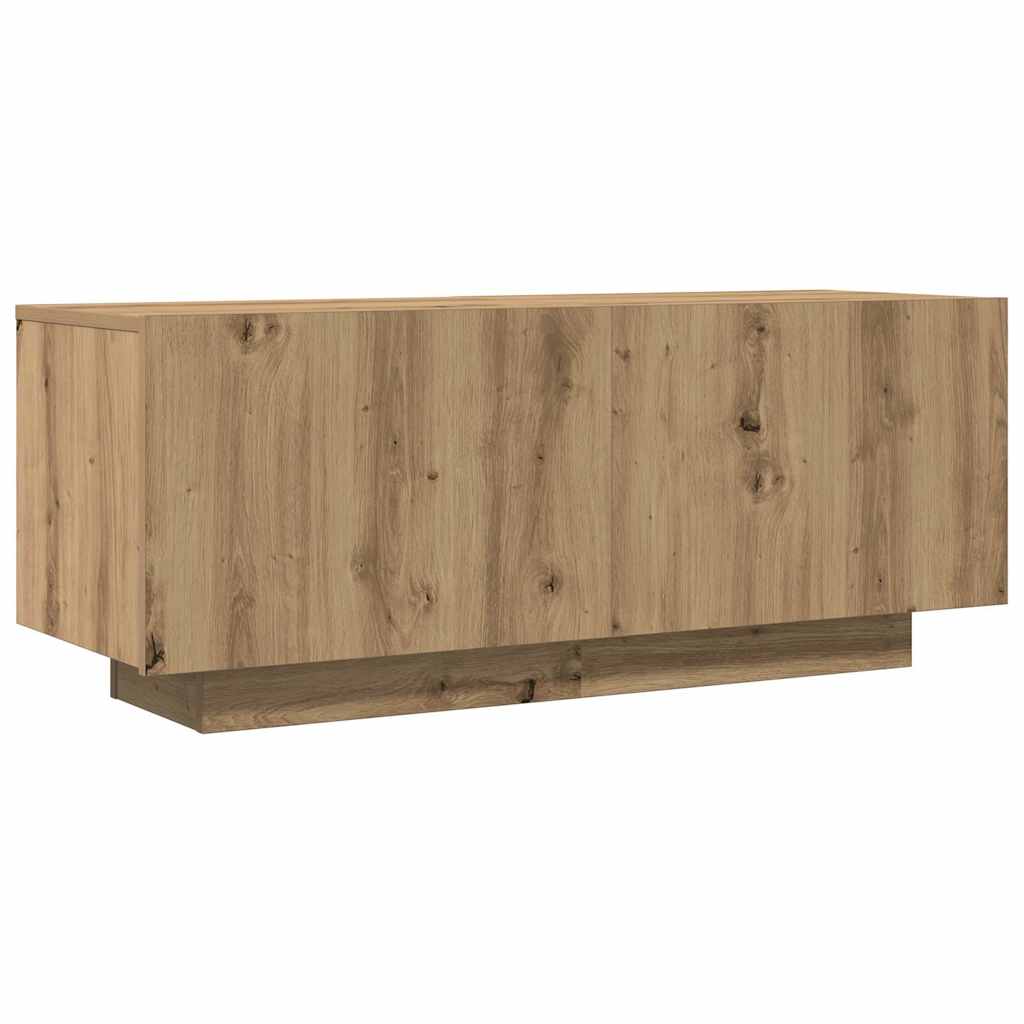 Vidaxl TV Cabinet, Artisan Oak, 100X35X40 Cm, Wood-Based Material