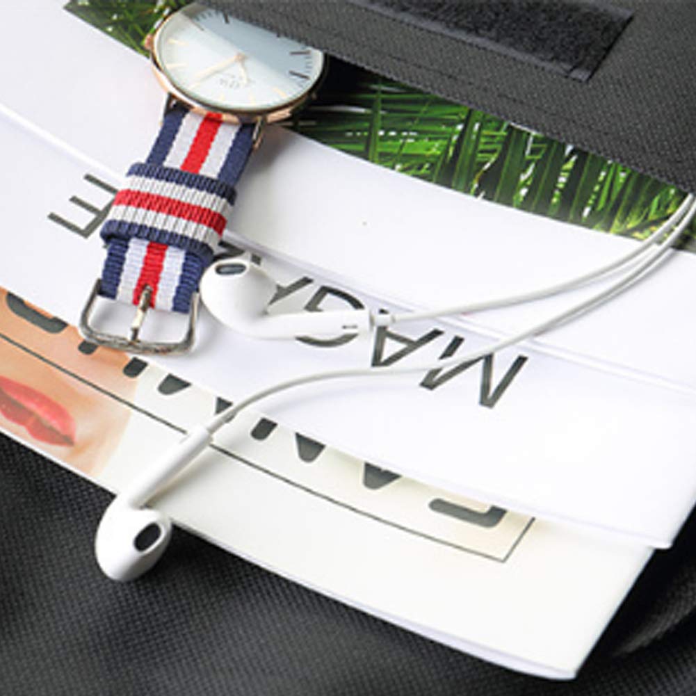 Cangad Electric Guitar Gig Soft Case with 5mm Large Backpack 1 Piece Bag, Sponge, Lightweight, Capacity, Durable, Waterproof, Portable, Style, Black,