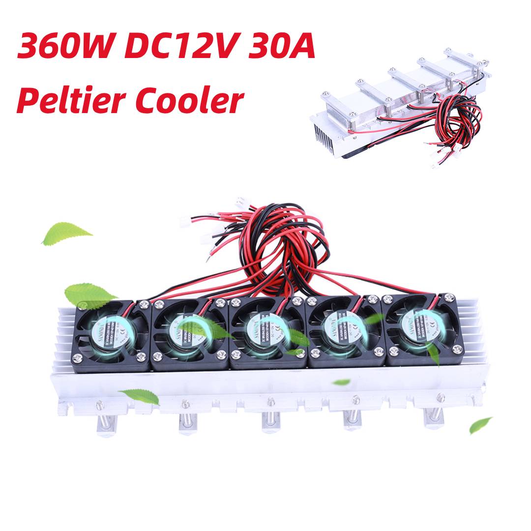 360 Вт DC12V 30A Охладитель Пельтье с радиатором Кондиционер Регулятор температуры Полупроводниковый кондиционер Система охлаждения Poland