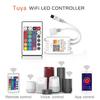24-Key Dual-Mode WiFi RGB Music LED Controller with TUYA Smart Voice Feature