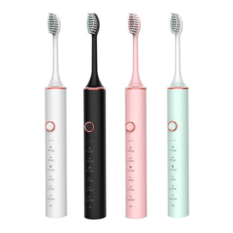 Rechargeable Soft Bristle Electric Toothbrush for Adults - Portable Gift Edition