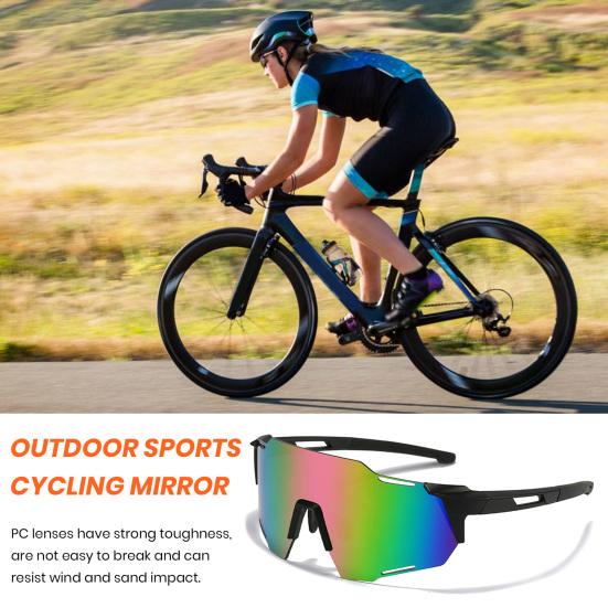 Sunglasses Cycling Glasses Wide View Ultralight UV Protection Protective Glasses Polarised Sunglasses Sports Supplies