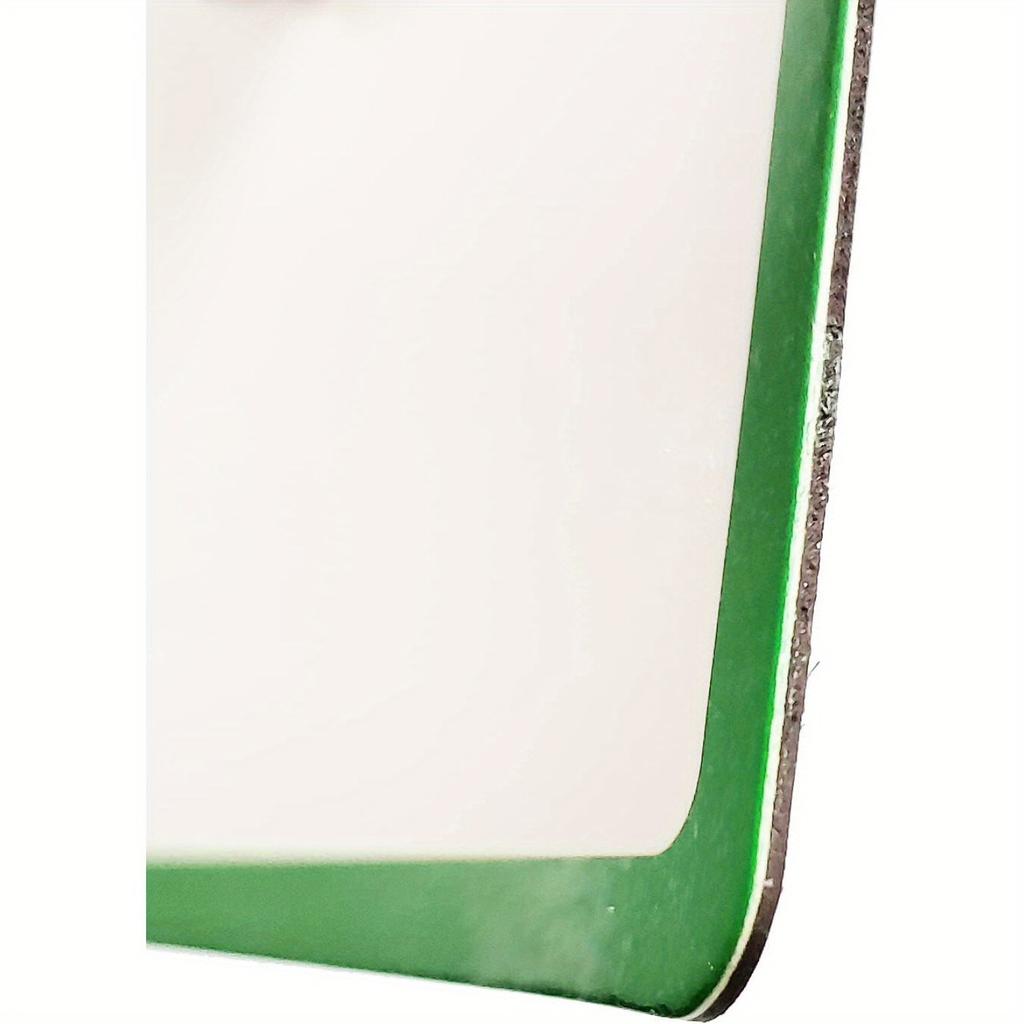 6pcs 7.9×3.5 Inches Magnetic Dry Erase Tags – Color Border Blank Cards, Reusable Magnetic Name Labels for Home, Office, Classroom