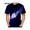 Casual Badminton Sports T Shirt Men's Cartoon Cool Graphic Short Sleeve T Shirts 3d Print Daily Casual Fashion Activity Tee Tops