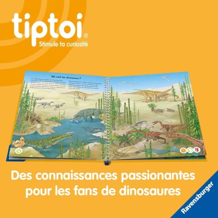 Tiptoi, Interactive Book, I Discover the Dinosaurs, 4 Years, 13099013, Ravensburger