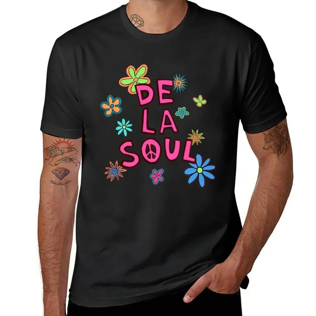De La Soul T-Shirt boys animal print plus size tops Blouse men workout shirt
