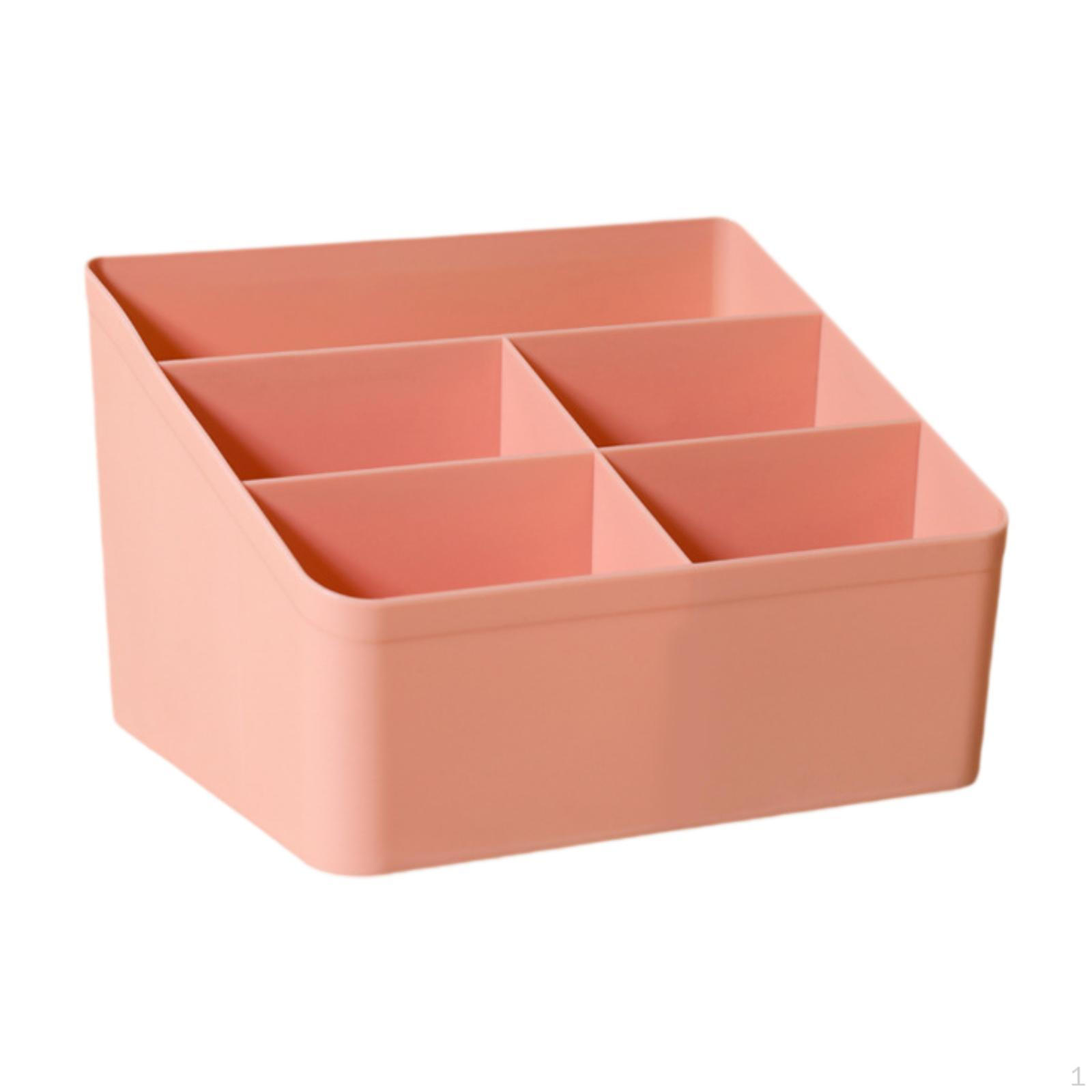 

Настольный органайзер для пульта дистанционного управления, подставка для ручек, решение для хранения в домашнем офисе розовый