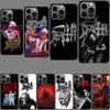 Metallband D-Death Handyhülle Für Iphone 16E 15 Pro 14 Plus 17E 16 17 Pro Max Air 11 12 13 Mini Stoßfeste Capa Niedliche Hülle TP