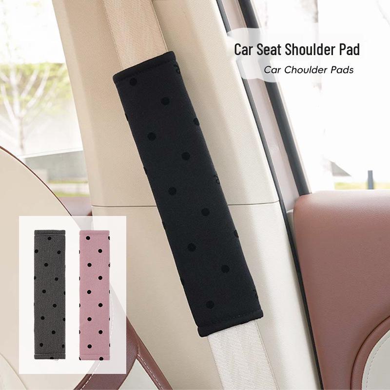 Child Anti-Choke Car Seat Belt Shoulder Pad Cover - Cute and Protective