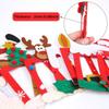 Playful Switch Christmas Decals Vibrant Fabric Decorations Featuring Merry Reindeer And Snowman