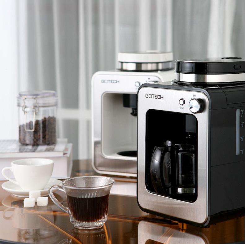 Compact Fully Automatic Coffee Maker with Fresh Grind & Brew Function