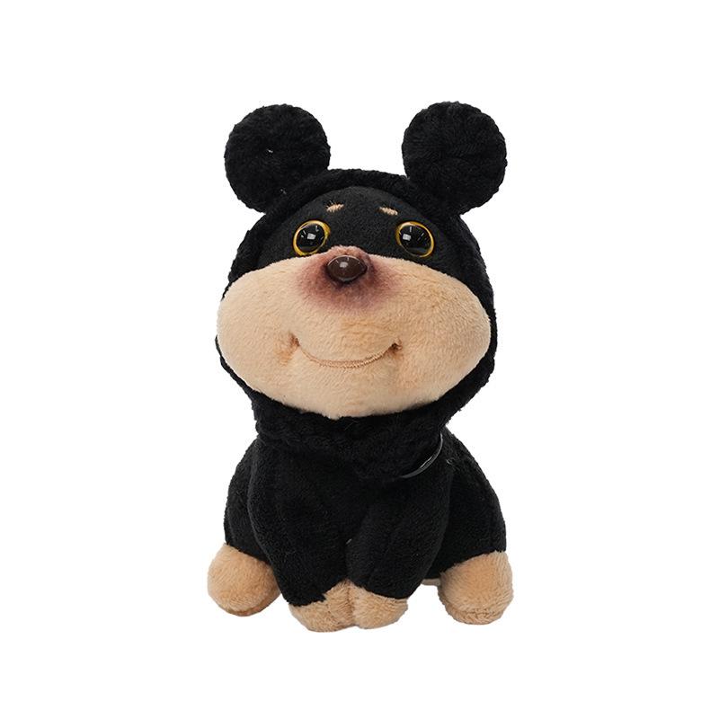 Creative Bee Dog Car Ornament: Cute Figurine for Center Console Decoration