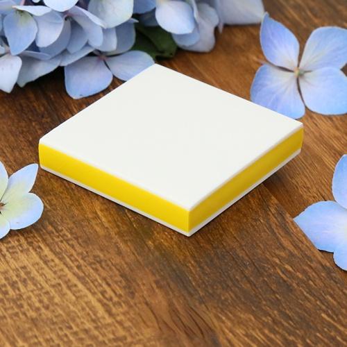 Color Cute Thickened Square Rubber Brick 3-layer Sandwich Environment-friendly Odor-free Carved Rubber Stamp Material 5x5x1cm