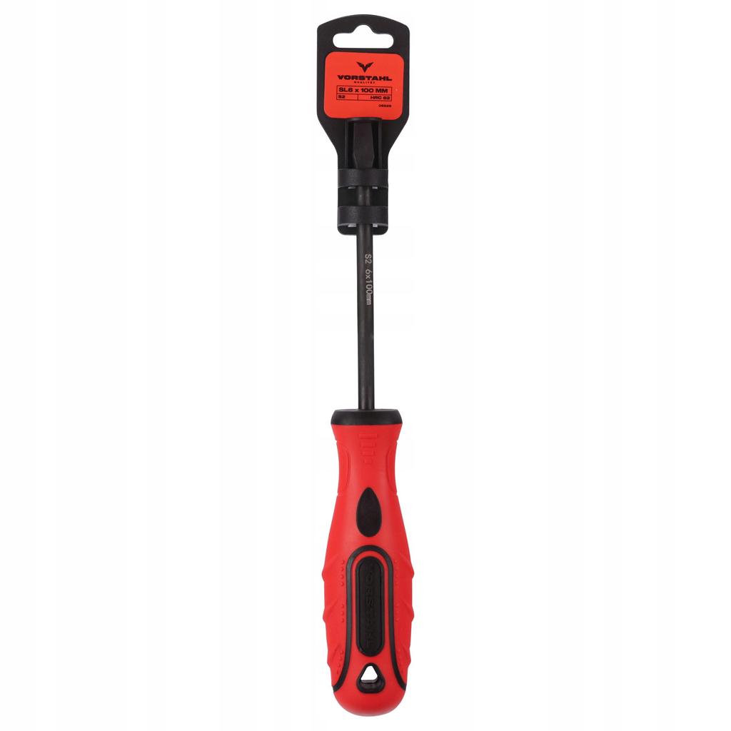 S2 STEEL QUALITAT SL6x100mm Vorstahl Flat Screwdriver