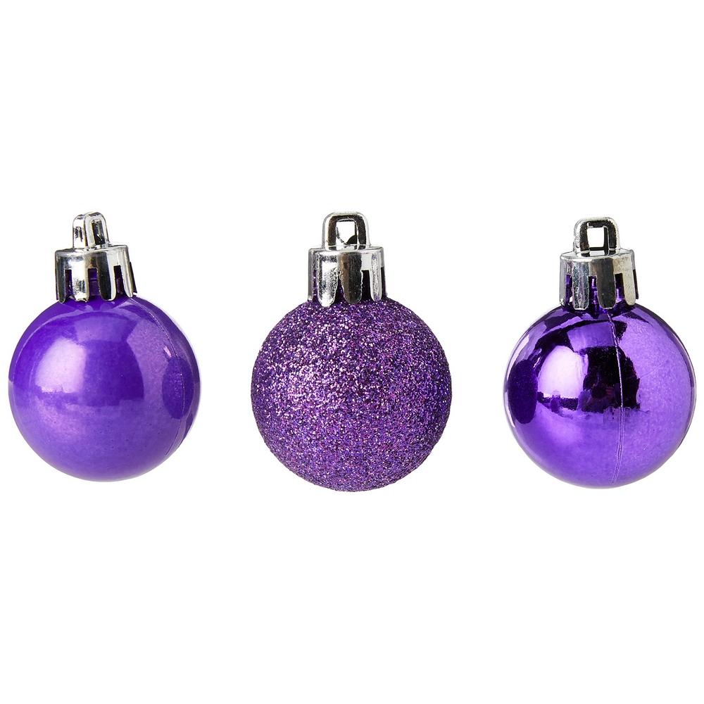 Premier Multi-Finish Bauble (Pack of 24)