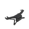 Flip Up License Plate Mount Universal Foldable Winch Front License Plate Holder Bracket for Pickup Truck Off Road Car 10in Hawse Guide