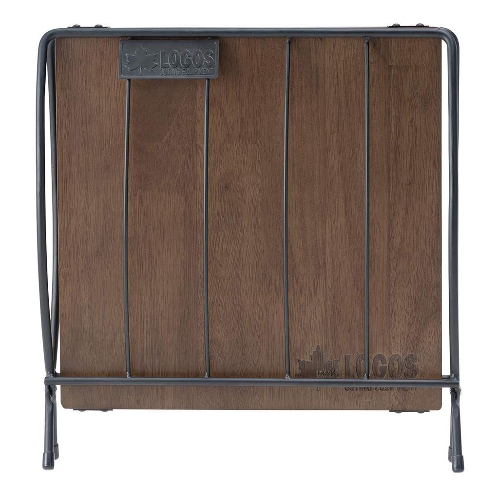 LOGOS Wide Firewood Rack Wood Table 81064183 Camping Folding Outdoor Table