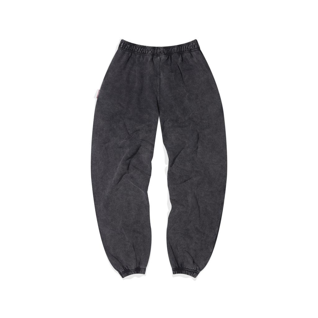 PSSHOPPER Stonewashed High-Density Jogger Pants [Black]