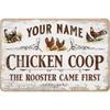 Retro Metal Wall Art Decor Tin Sign Plaque for Garage Living Room Bedroom