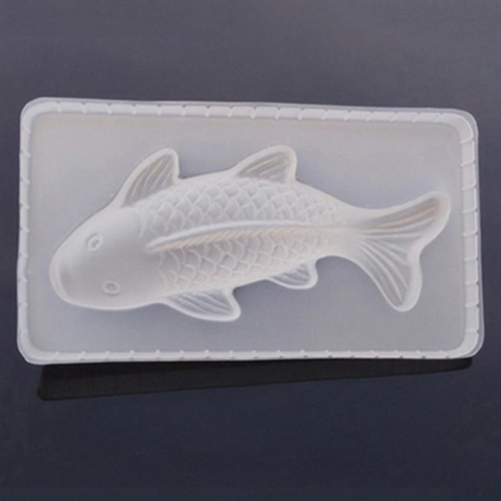 Fish Carp Cake Mold Plastic Jelly Pudding Chocolate DIY Baking Tool Bakeware