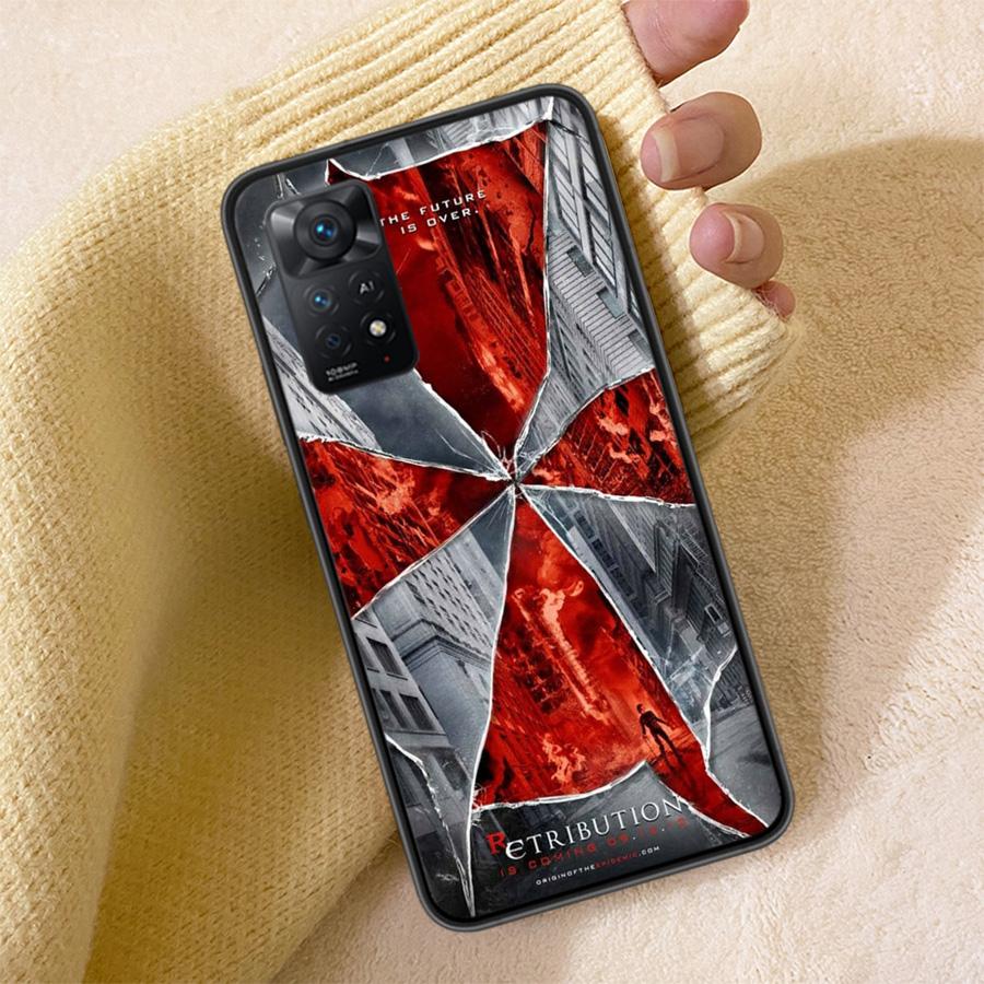 Umbrella Corporation Phone Case For Redmi 13C 14C Note 14 13 Pro Plus 5G Clear Capa 12 12C 10A 10C 10 9A 9C 9T 9 8 Pro Cover TPU