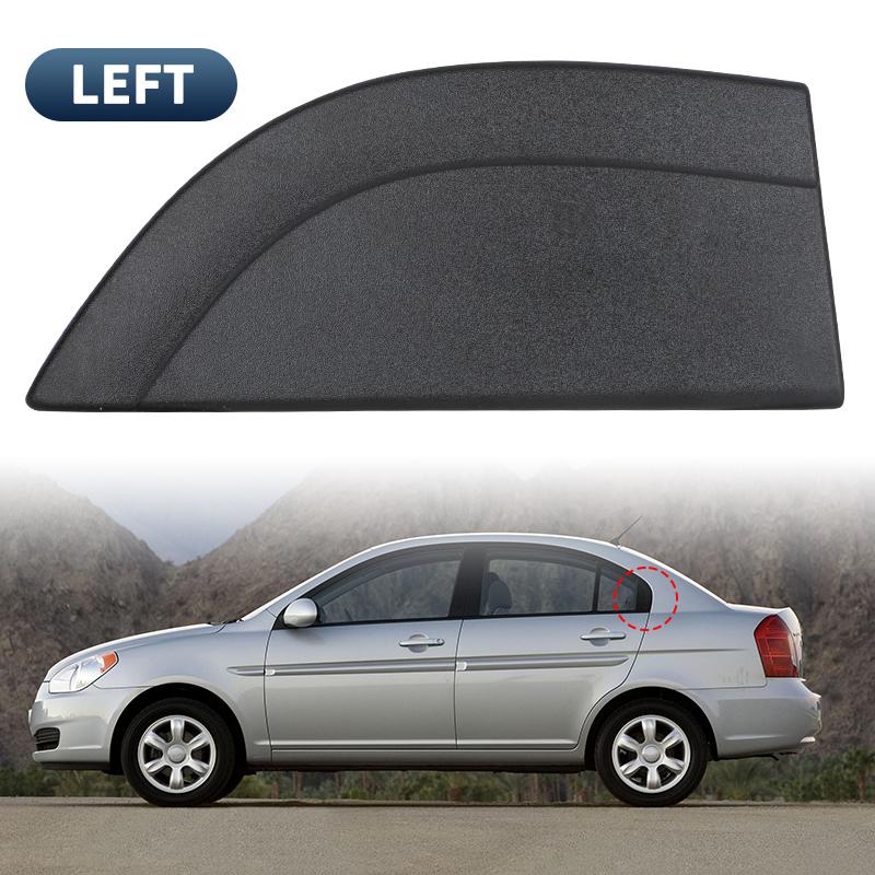 Left Right Rear Door Triangle Trim 83840-1E000 for Hyundai Accent 2006 2007 2008 2009 2010 Rear Door Delta Molding 83830-1E000 1pc Left