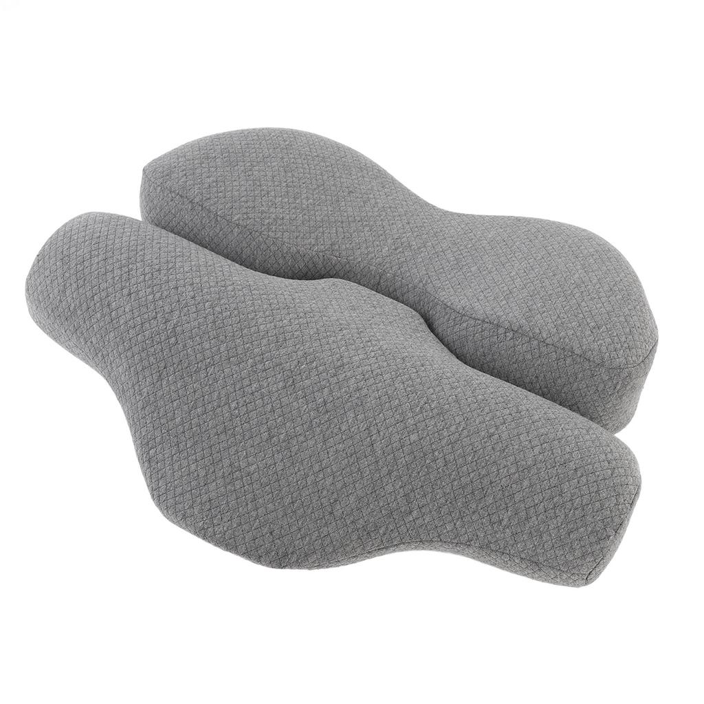 Sleep Pillow Slow Rebound Memory Foam Head Neck Shoulder Support Ergonomic Combination Pillow for