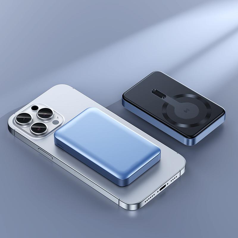 Magnetyczny Power Bank 10000mAh 22.5W Szybka Ładowarka Bezprzewodowa 15W Bateria Zewnętrzna Przewodowe szybkie ładowanie Type-c