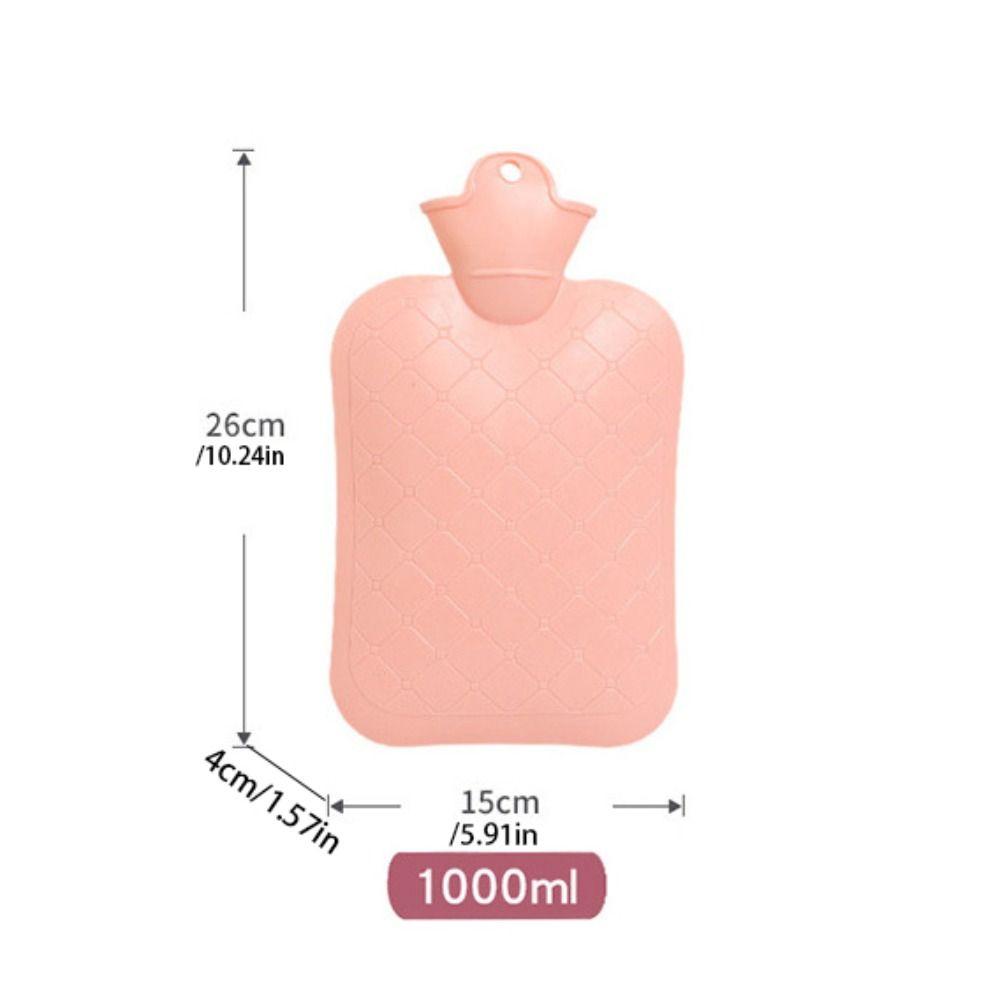 Leak-proof Hot Water Bottles Cute Hand Warmers Cartoon Water-filling Bottle  Female